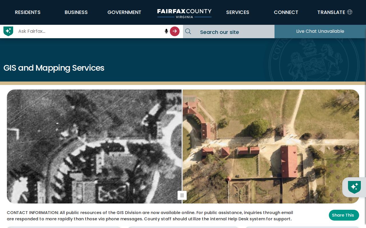 Centreville resident records Fairfax GIS Jade parcel viewer